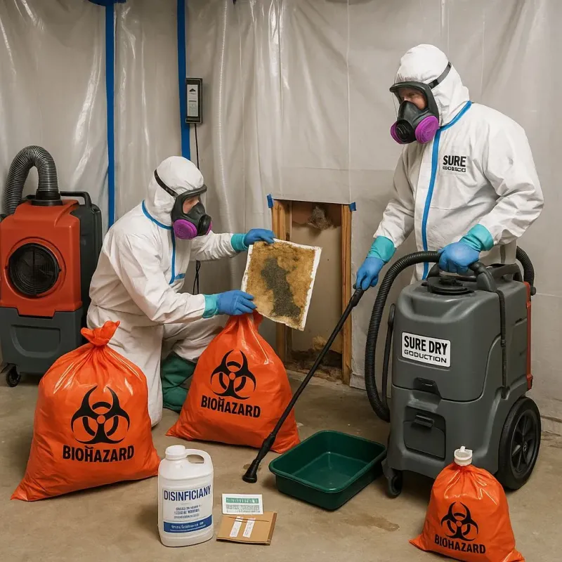 Contaminated Water Handling Protocols process in Belmont, MA