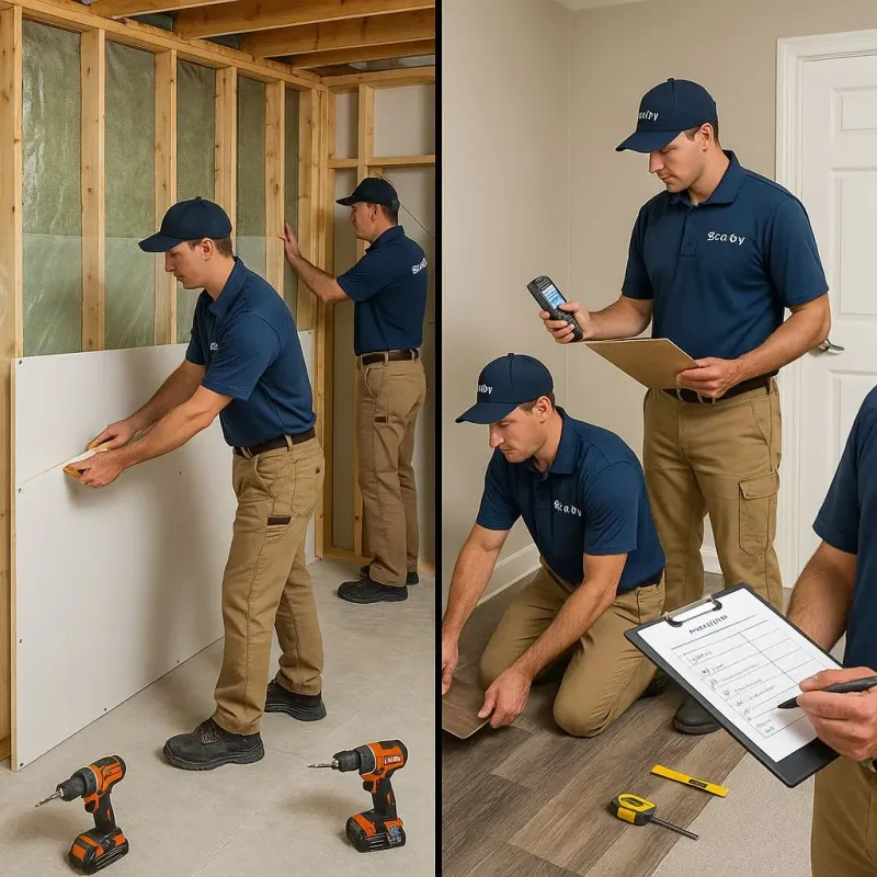 Repairs and Reconstruction process in Belmont, MA